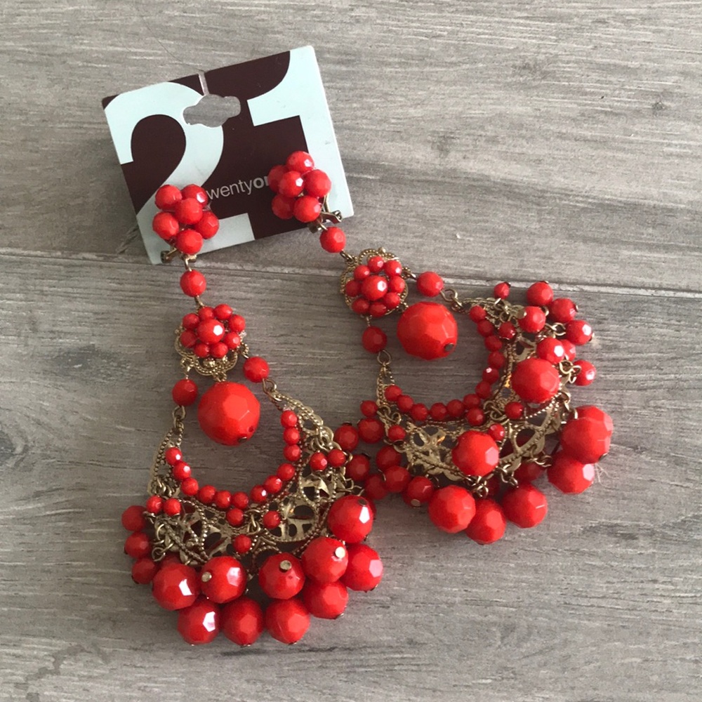 Statement earrings